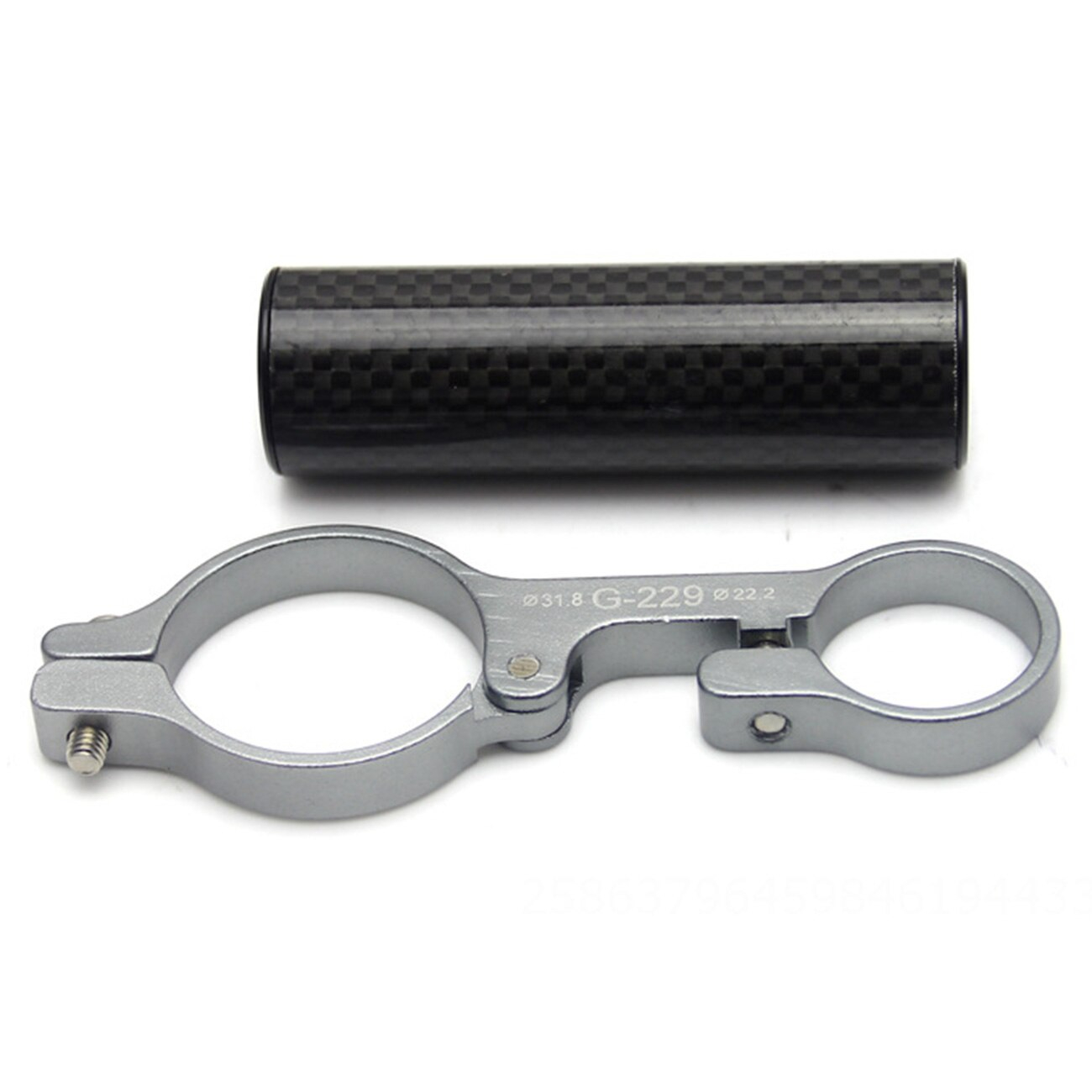 ตัวเสริมสำหรับยึดอุปกรณ์จักรยาน ตัว T GUB G-229 แบบคาร์บอน Carbon Fiber extension bracket