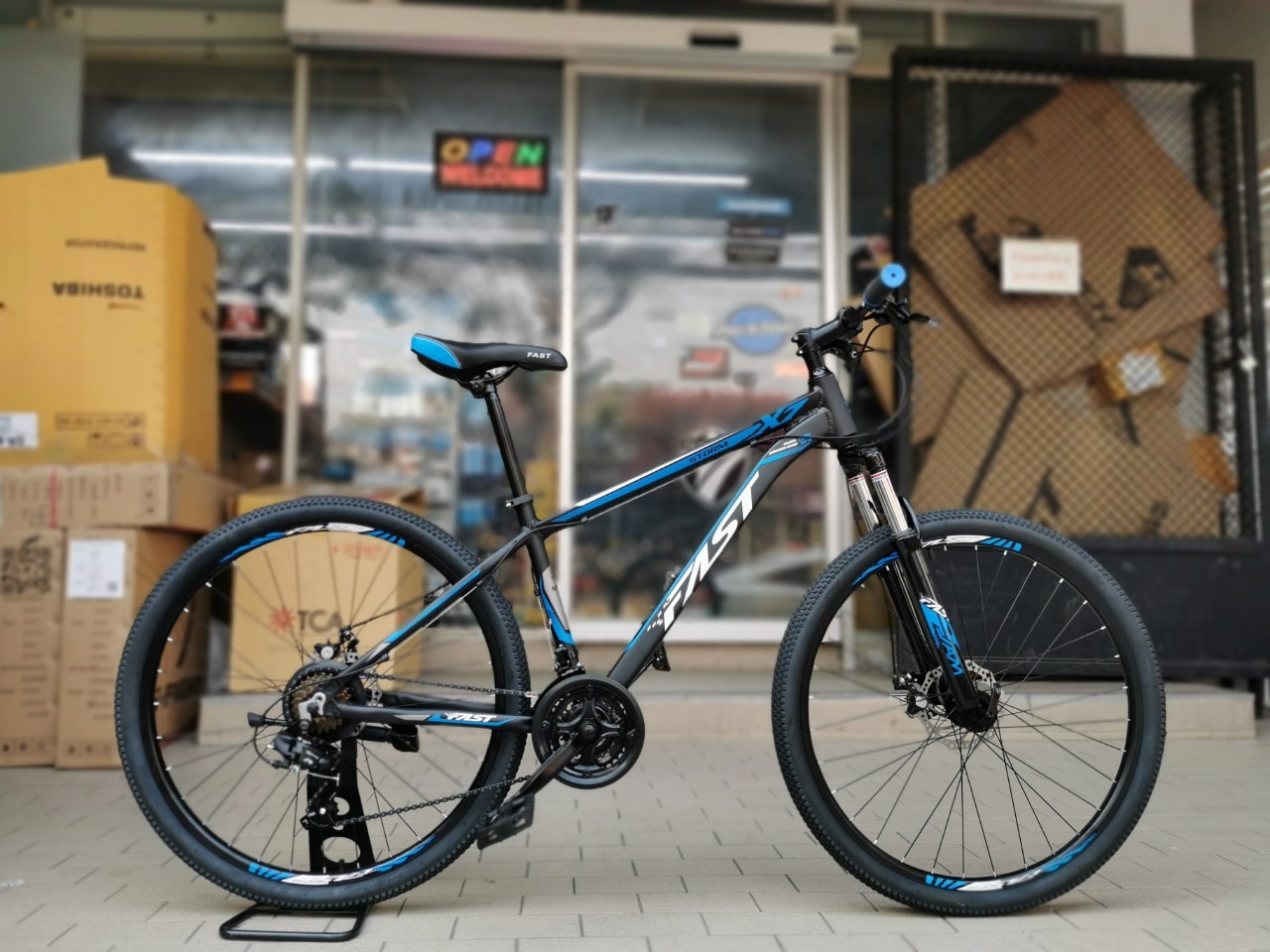 สุดคุ้ม จักรยานเสือภูเขา FAST STORM 27.5 อลูมิเนียม 24 เกียร์