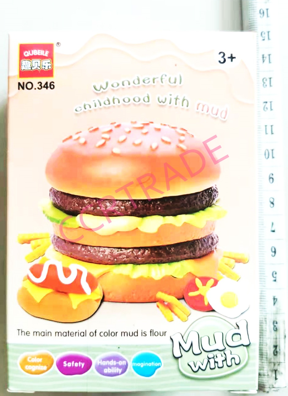 แป้งโดทำอาหาร+อุปกรณ์กล่อง 8x11.5 ซม.(1x16)