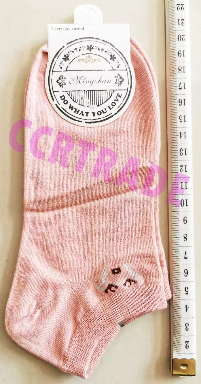 ถุงเท้าผู้หญิง พาสเทล (ข้อตาตุ่ม) Free size (งานห้าง)