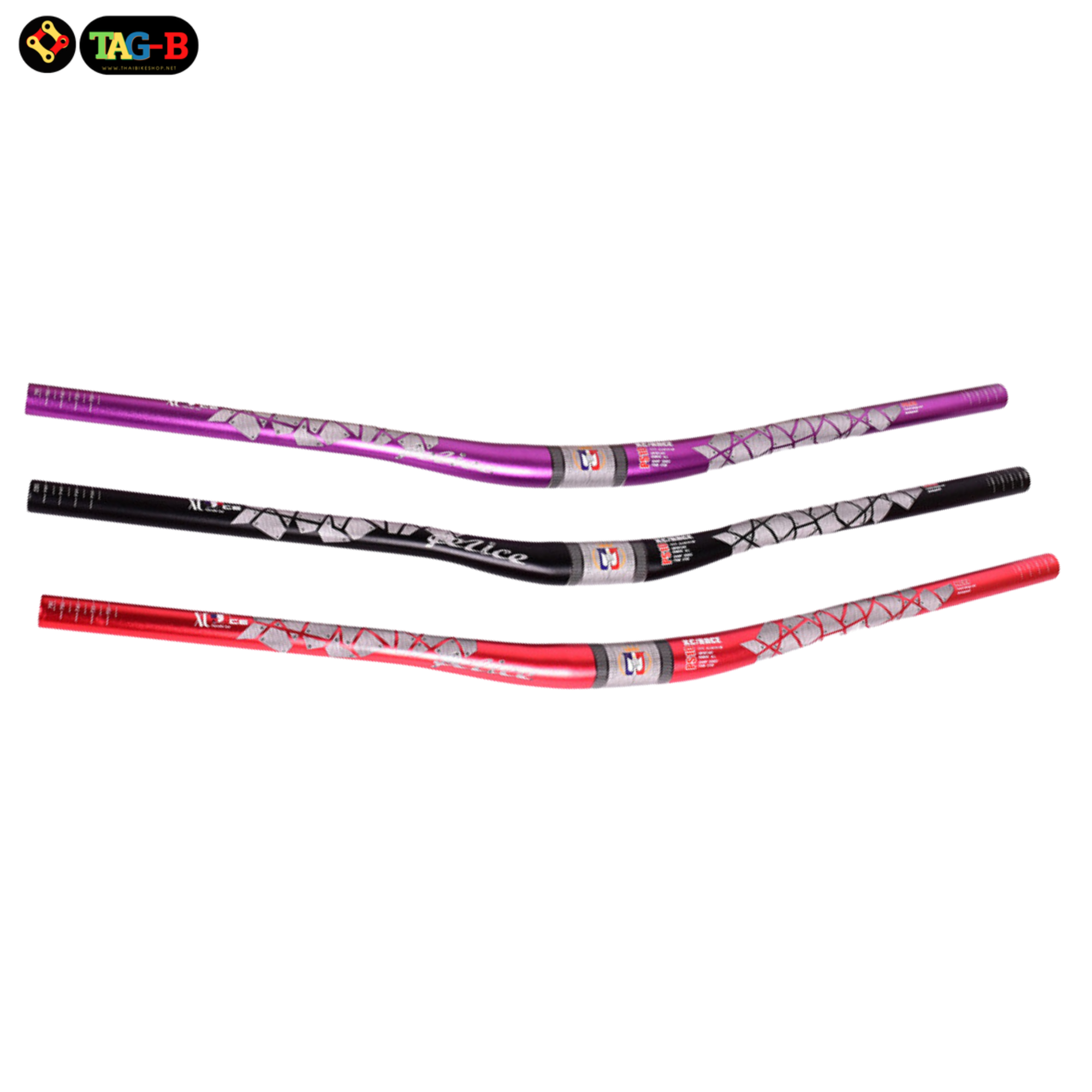 แฮนด์จักรยานเสือภูเขาอลูมิเนียม FELICE ขนาด 31.8X780 มม.