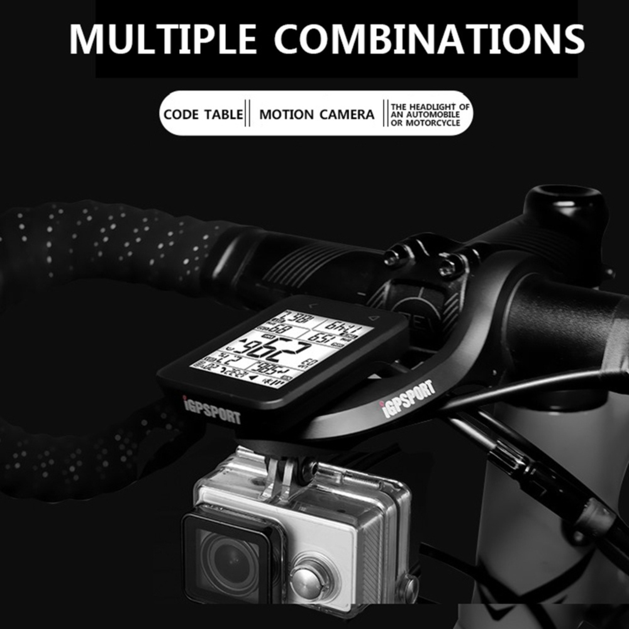 ขายึดไมล์จักรยาน IGSPORT M80 FRONT BIKE MOUNT