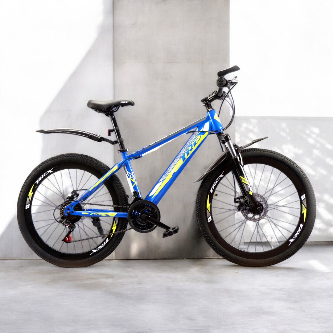 มาใหม่ จักรยานเสือภูเขา T-REX ล้อ 26 นิ้ว ขอบสูง แถมบังโคลน ของใหม่ รถคนโต รถผู้ใหญ่