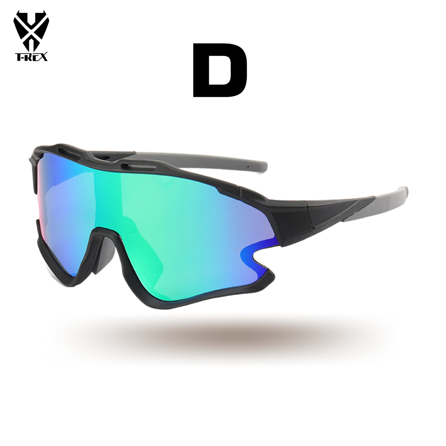 แว่นตาปั่นจักรยาน T-REX 8303 กันแดด กันลม กันฝุ่น UV แว่นกันแดด แว่นปั่น