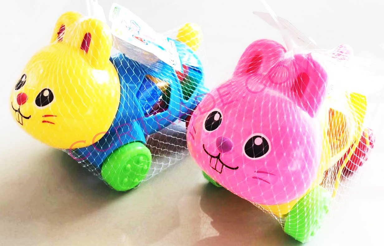 บล็อคเรขาคณิตสัตว์ป่าถุงตาข่าย 21 ซม.(1x3)