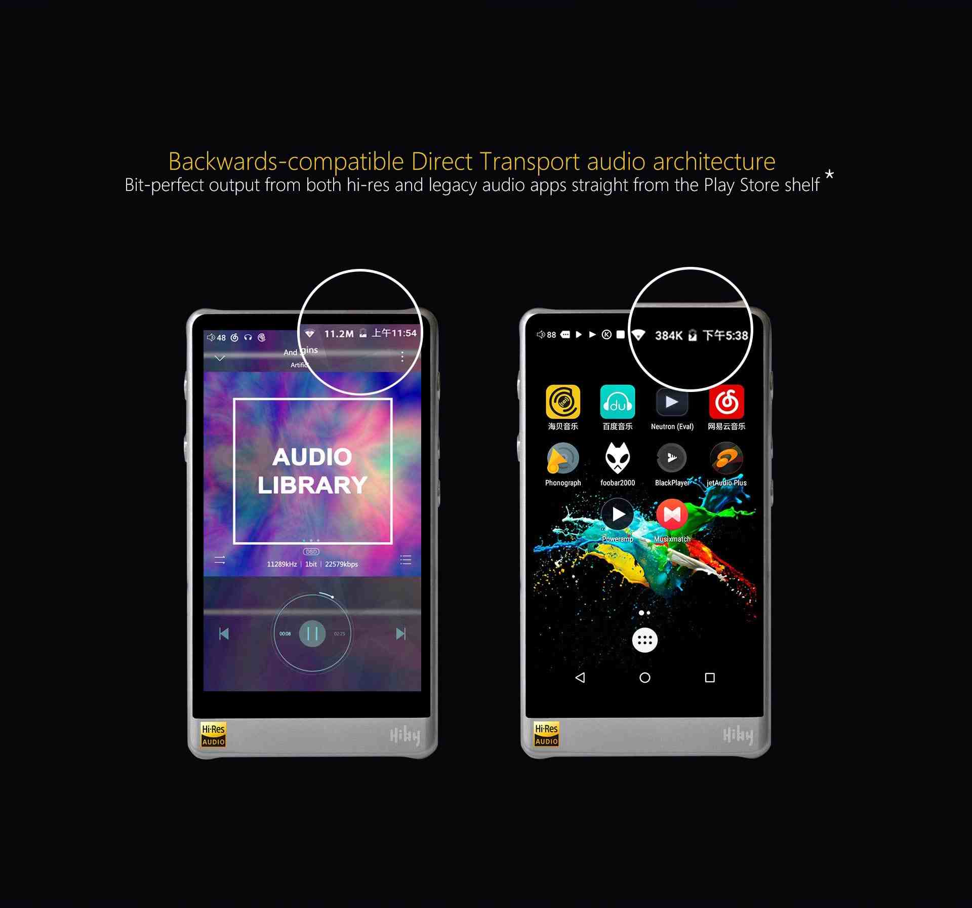 ขาย Hiby R6 สุดยอด Android DAP ระดับ Hi-Res รองรับ bluetooth , DSD