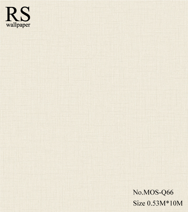 วอลเปเปอร์เทกเจอร์ผ้าพื้นโทนสีน้ำตาลอ่อน MOS-Q66