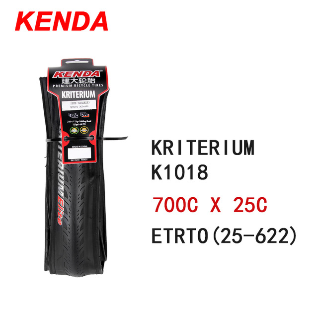 ยางนอกจักรยานขอบพับ Kenda 700C K1018 700x23 700x25 ยางรถจักรยานกันหนาม JILUER