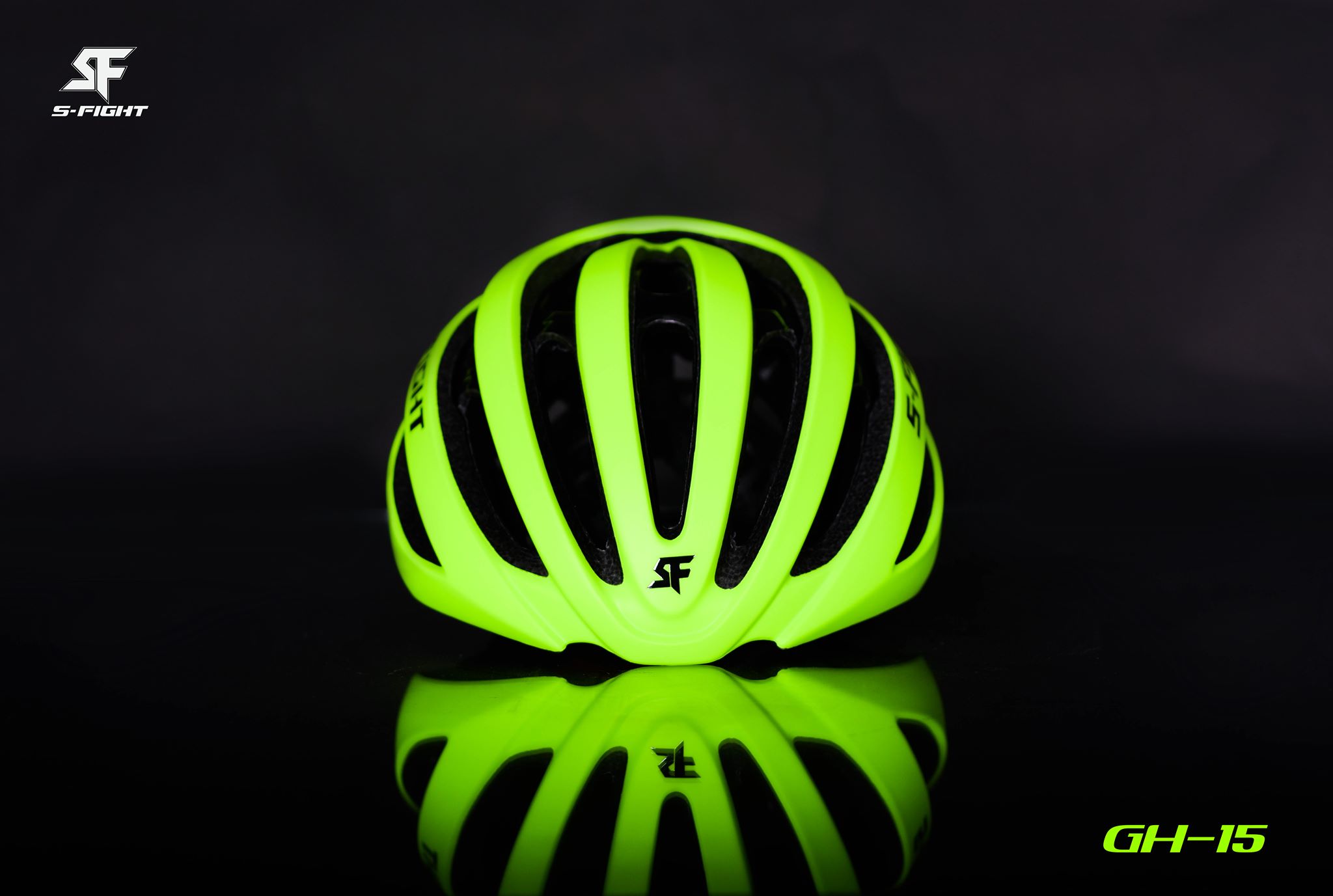 หมวกกันน็อคจักรยาน S-Fight รุ่น GH-15 หมวก 2 ชั้น เพิ่มความสวยงาม และทนทาน