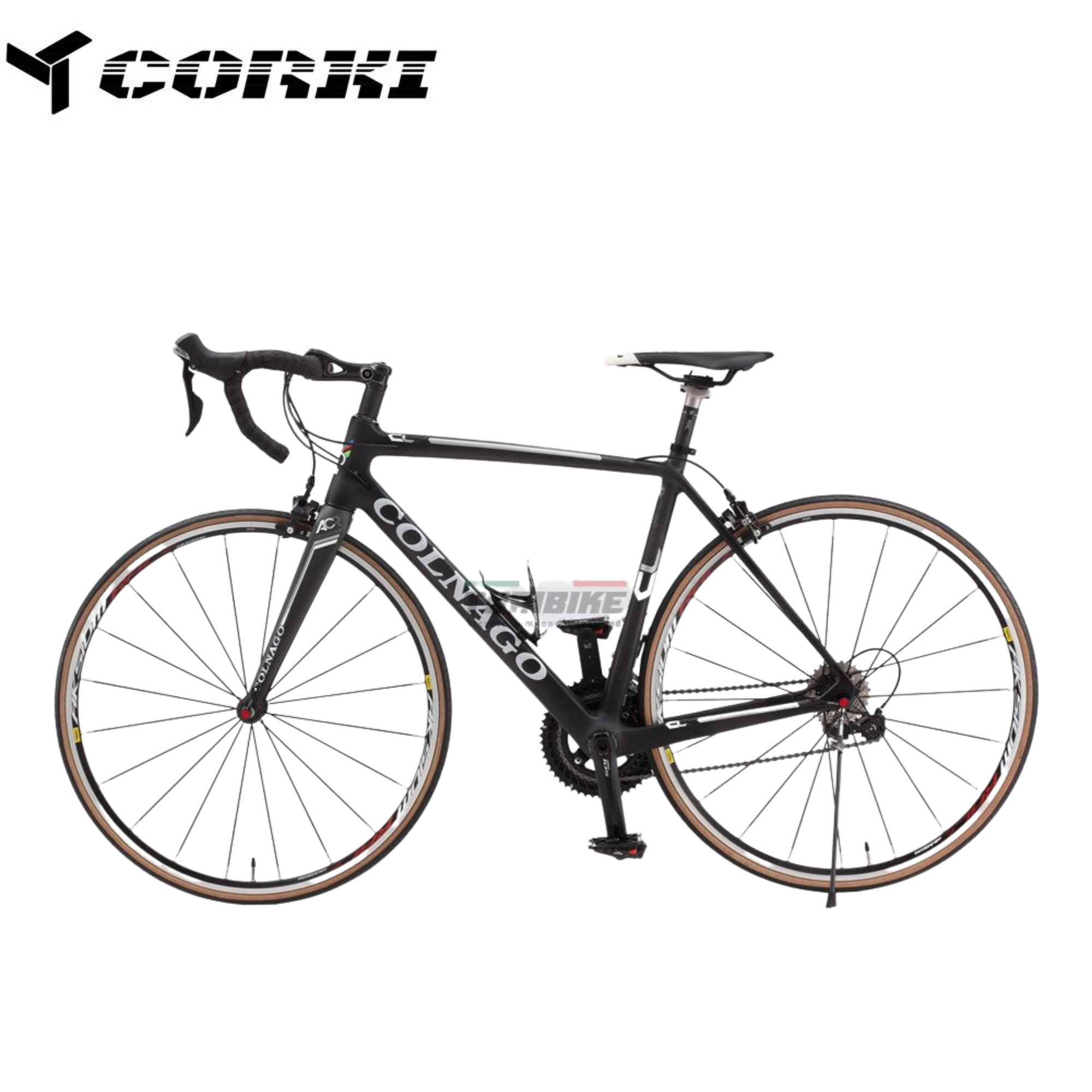 ขาตั้งจักรยานพกพาคาร์บอน CORKI แบบปลดเร็ว สำหรับล้อ 26-27.5-700C