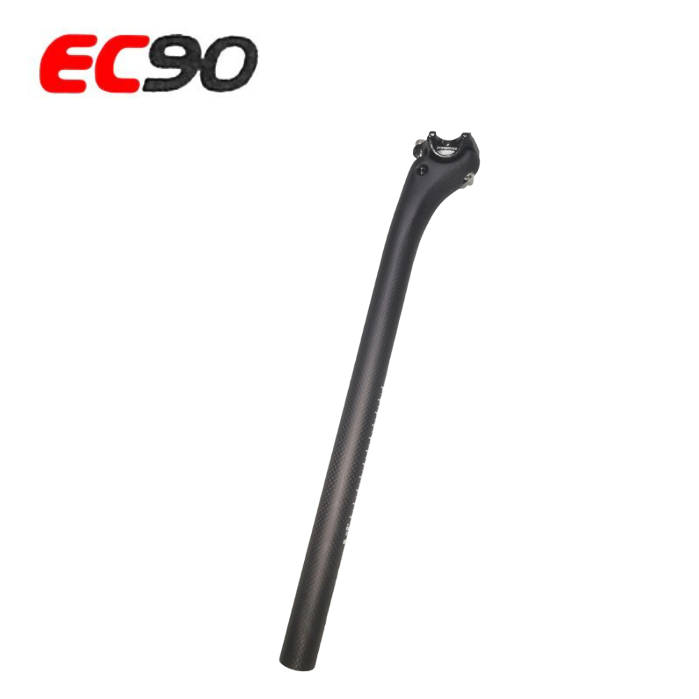หลักอานคาร์บอน EC90 แบบเยื้องหลัง ขนาด 25.4 หลักอานจักรยาน
