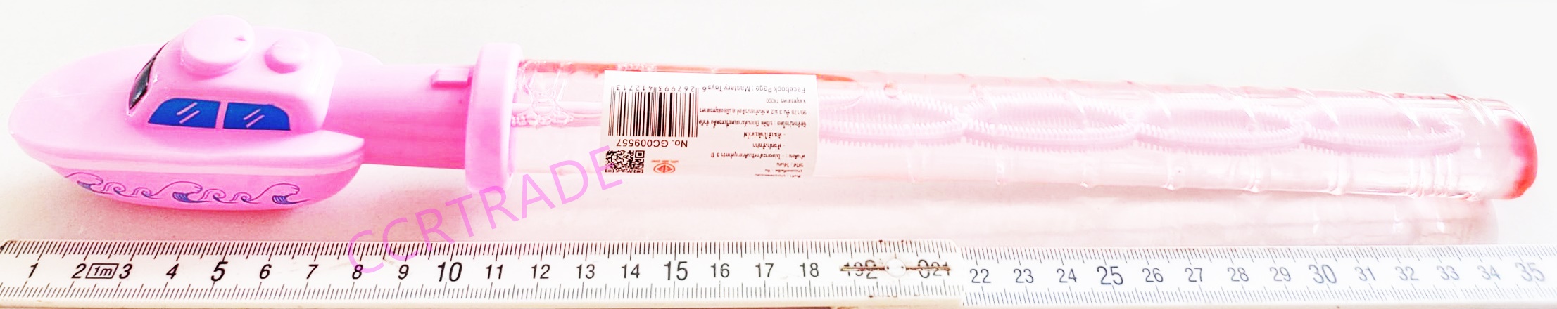 กระบองเป่าฟองเรือยอร์ชสีหวาน 37 ซม.(1x24)