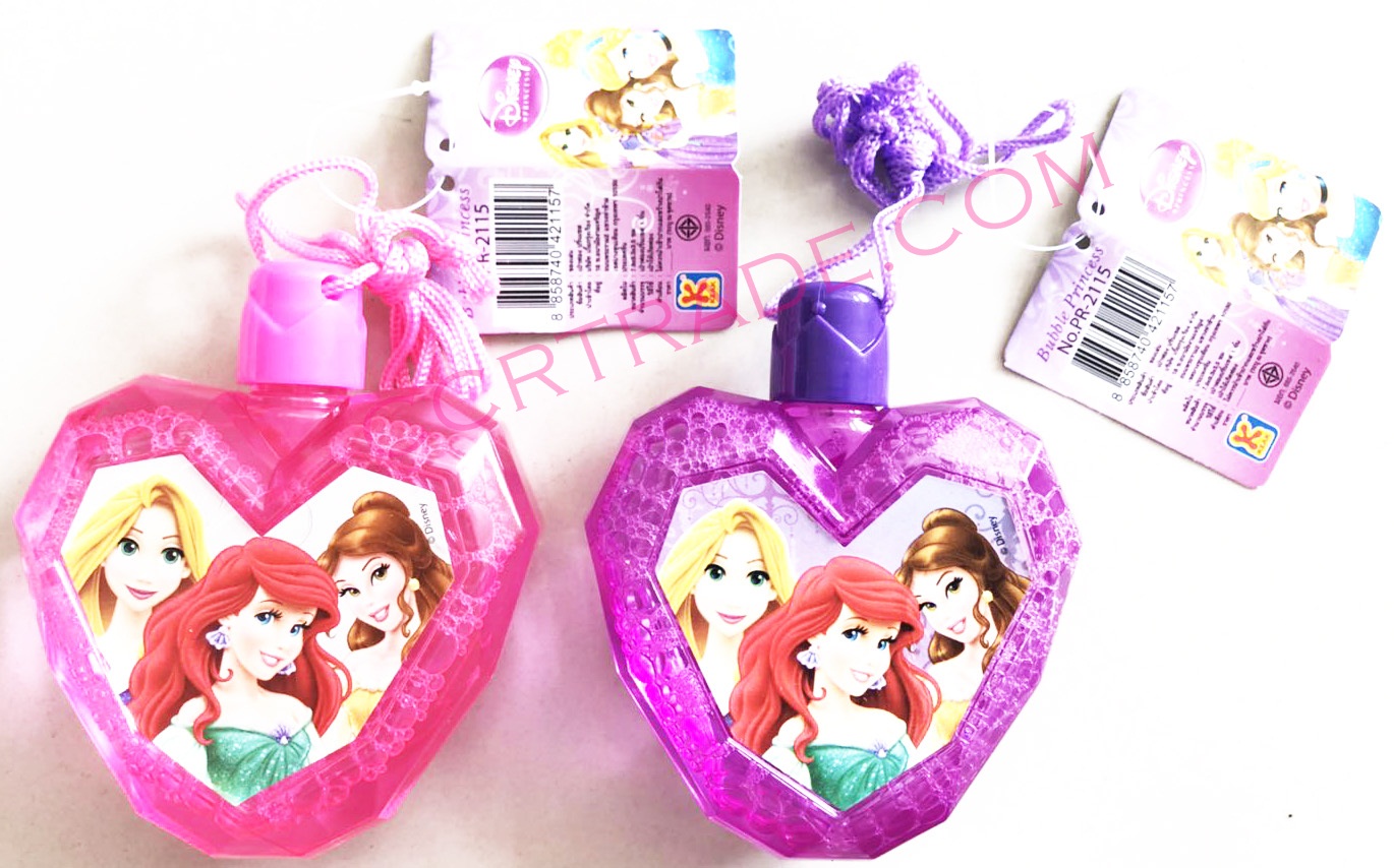 เป่าฟองใสหัวใจเจ้าหญิงกล่อง 19 ซม.(ลิขสิทธิ์แท้)