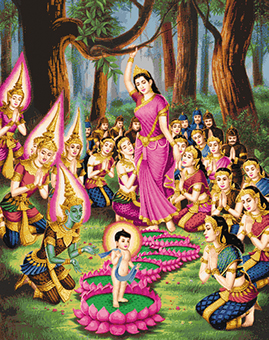 พระพุทธเจ้าประสูติ