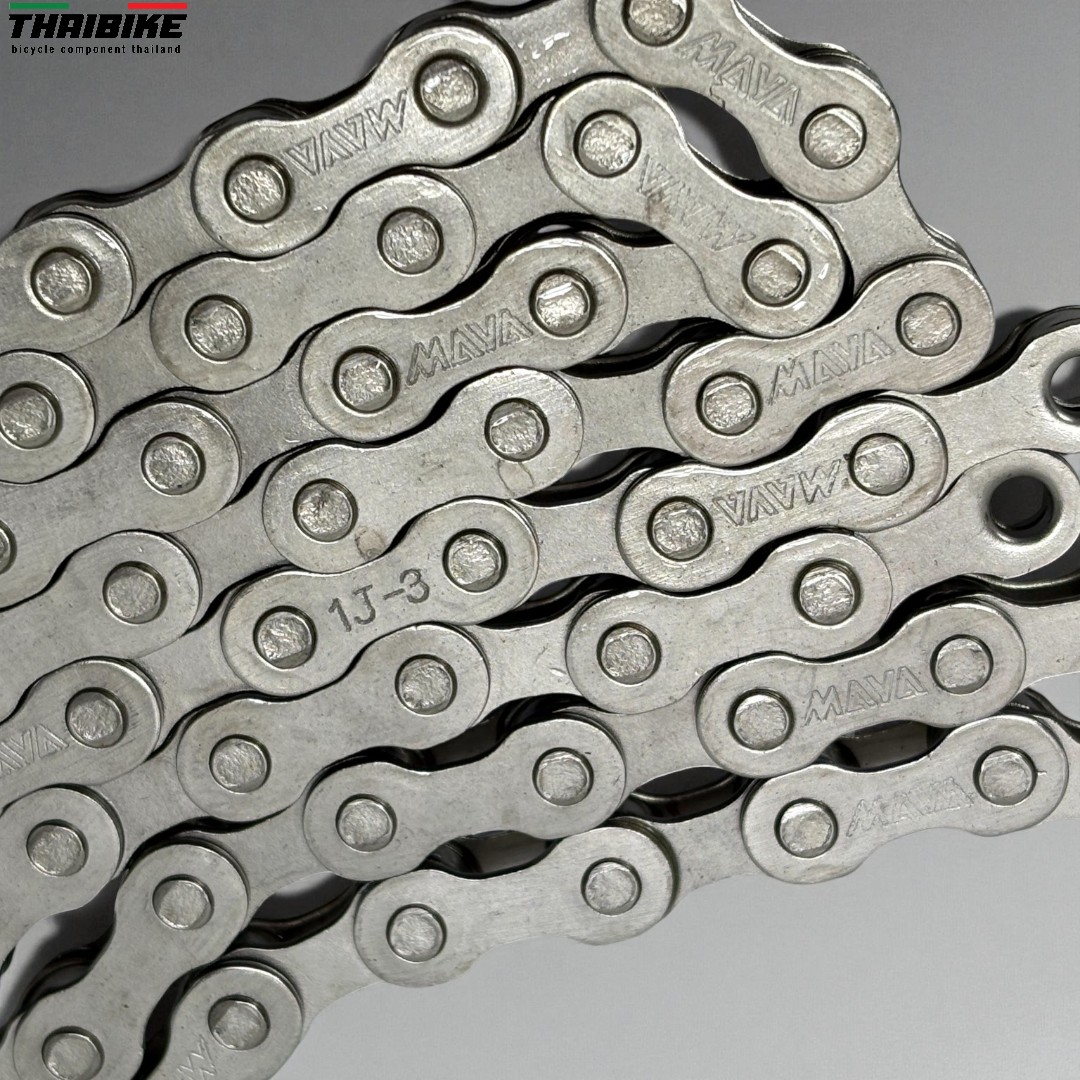 🚴♂️ MAYA Chain รุ่น X410 — โซ่จักรยานชุบคุณภาพสูง สำหรับจักรยานซิงเกิลสปีด