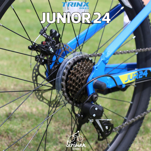 TRINX : JUNIOR 24 เสือภูเขาเด็กโต อลูฯ 24 นิ้ว Shimano 7 เกียร์