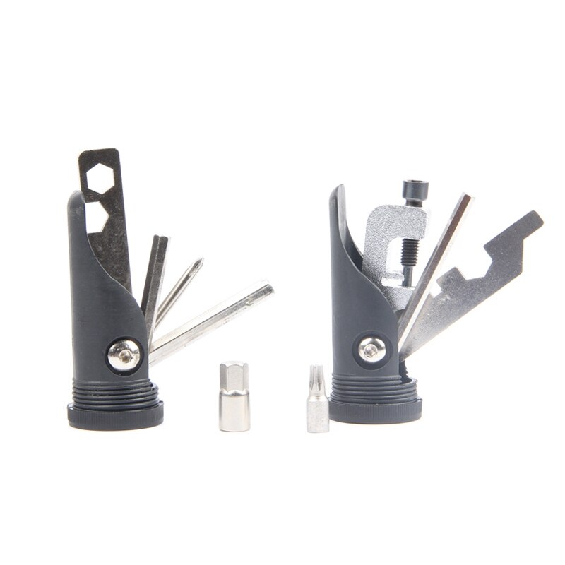 บาร์เอนพร้อมเครื่องมือในตัว (ตัวตัดโซ่) สำหรับติดแฮนด์จักรยาน พักมือ พร้อมเครื่องมือพกพา