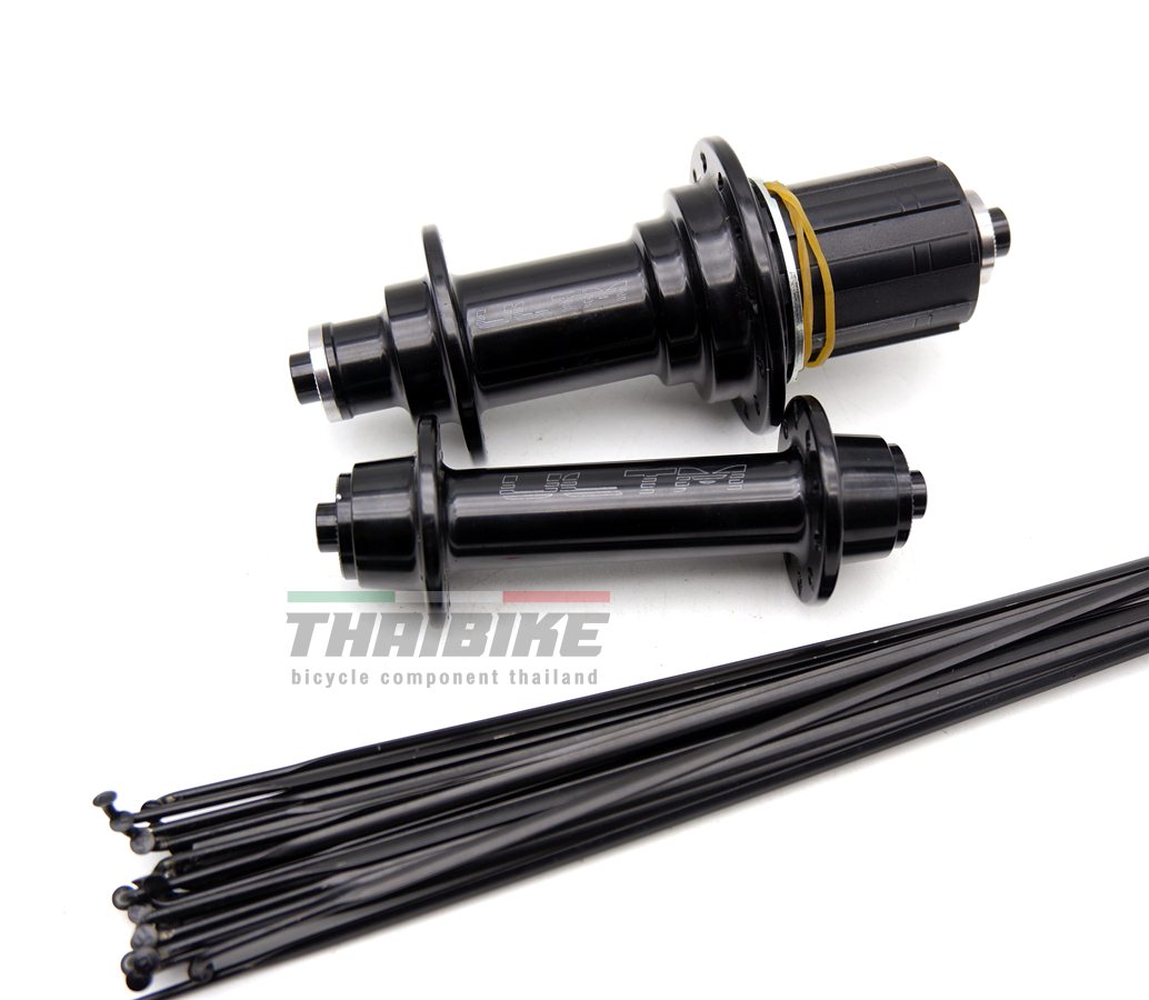 ดุมจักรยานเสือหมอบ ULTRATEAM 20/24 ซี่ หน้า+หลัง แถมซี่แอร์โร่ว์ 23 เส้น