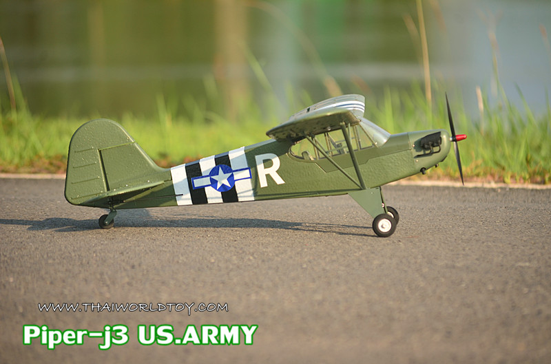 Piper J-3 ARMY 680MM. 6Gyro