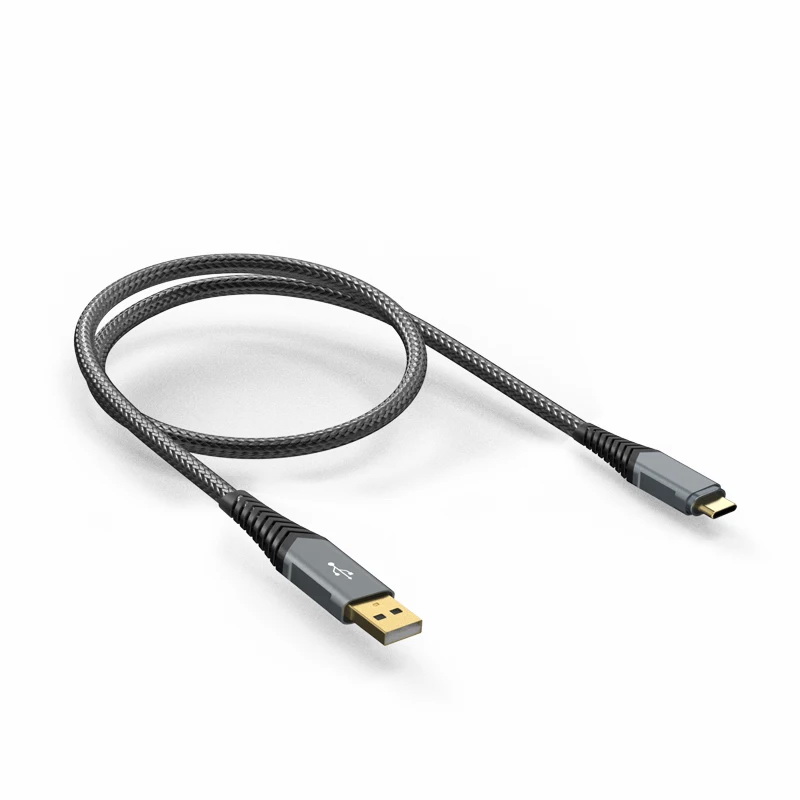 FiiO LA-TC1 สายชาร์จ/สายดาต้า USB TypeA เป็น TypeC สำหรับ เครื่องเสียง, DAC, PC, Smartphone