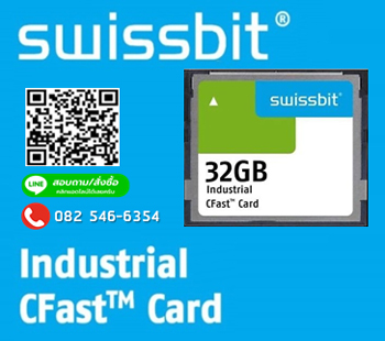 SWISSBIT,CFAST Card ,32GB ,SFCA032GH1AD4TO-I-GS-226-STD, -40~+85°C, Industrial Grade