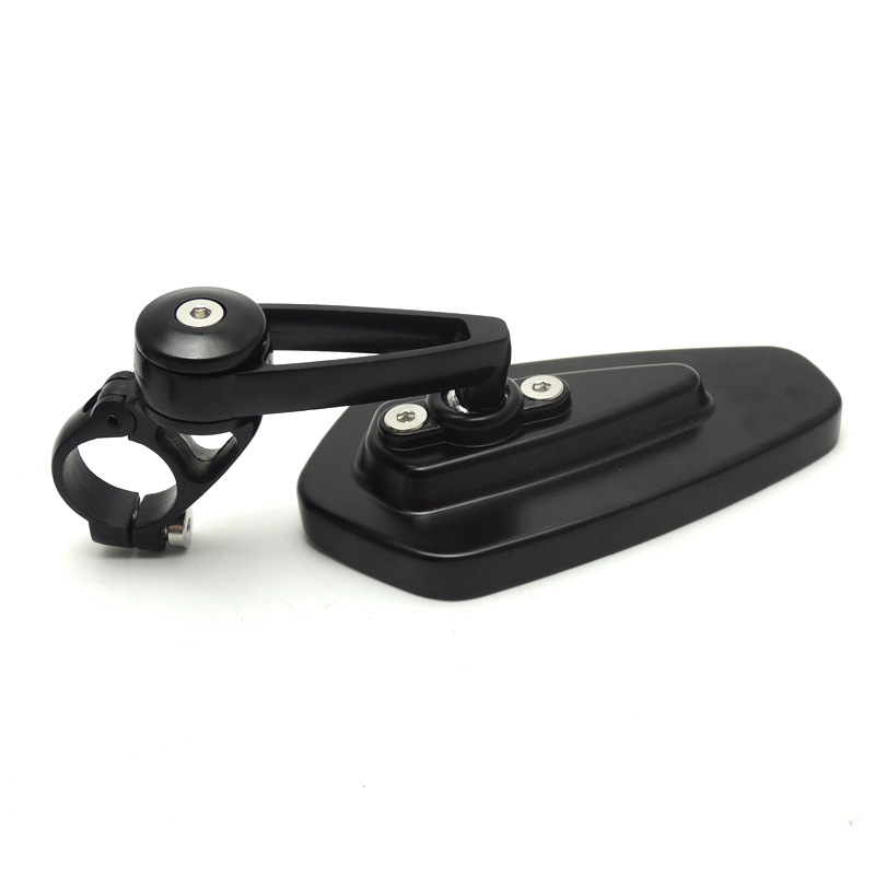 กระจกติดมอเตอร์ไซต์ จักรยาน อลูมิเนียม กระจกสีฟ้า THAIBIKE