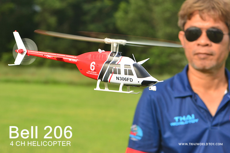 Bell 206 Rc Helicopter 4ch