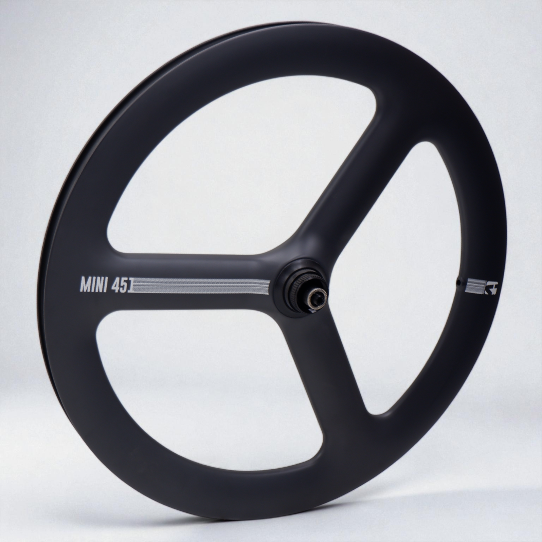 ชุดล้อ VISP DISC ทึบ + ล้อหน้า 3 Spokes | สำหรับรถ 20 นิ้ว (451) | รองรับทั้ง Disc Brake และ Rim Brake | ล้อหลังทึบ ลู่ลมสุด!