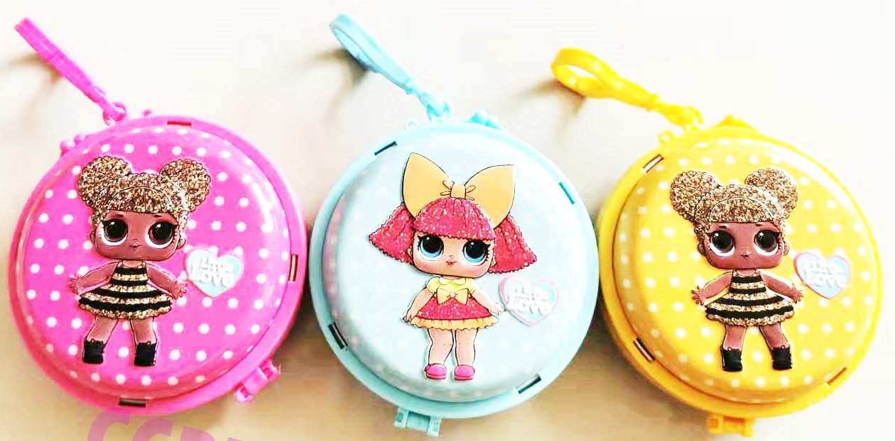 กระเป๋าเหล็กบาร์บี้ LOL กล่อง 7.5x13 ซม.