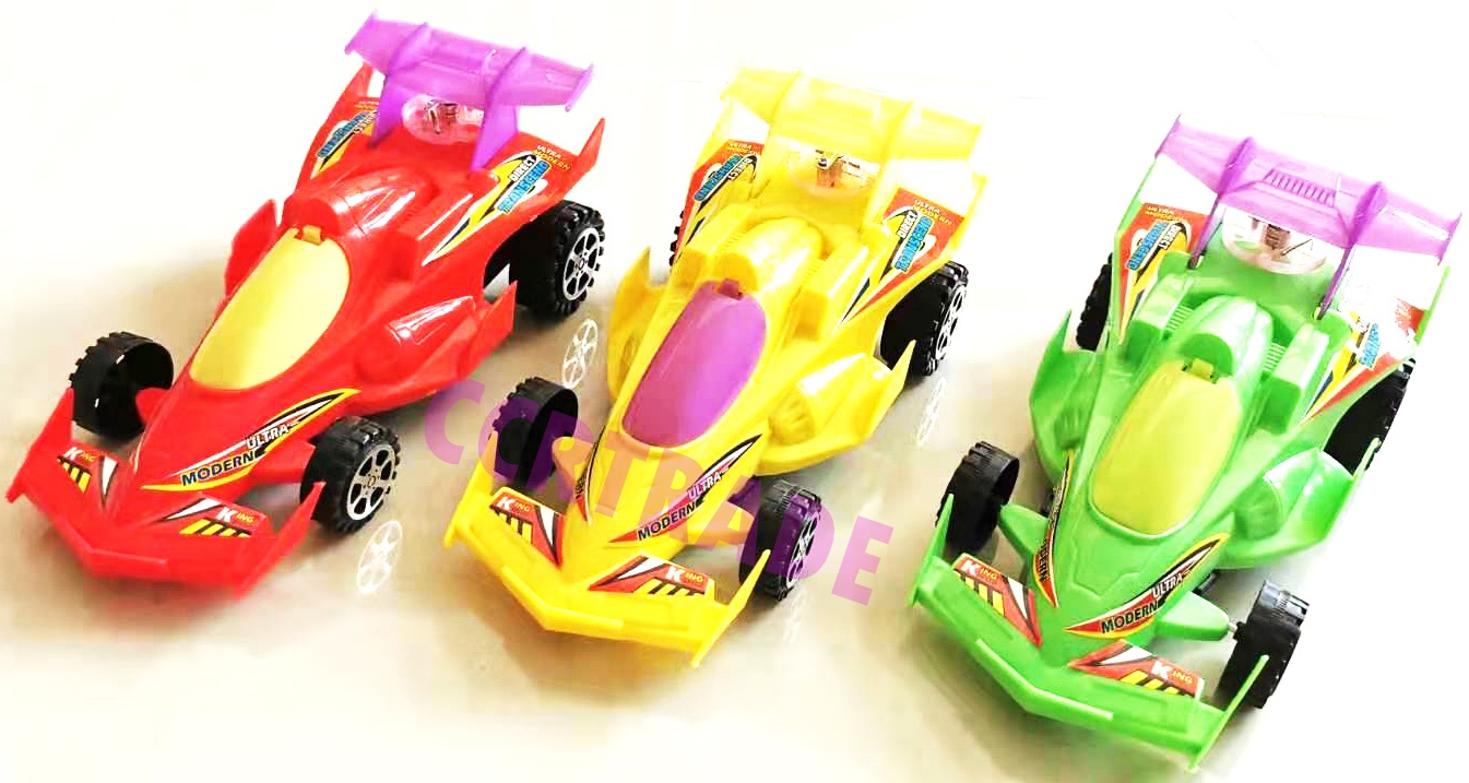 รถแข่ง F1 สีสดดึงสาย มีไฟจัมโบ้ 20 ซม.