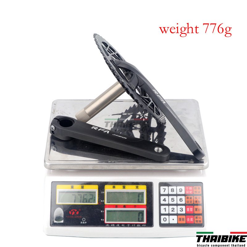 ชุดขาจานจักรยานเสือหมอบพร้อมกะโหลก ยี่ห้อ Jiankun RFA ขนาด 50-34T ขาจาน 170มม.