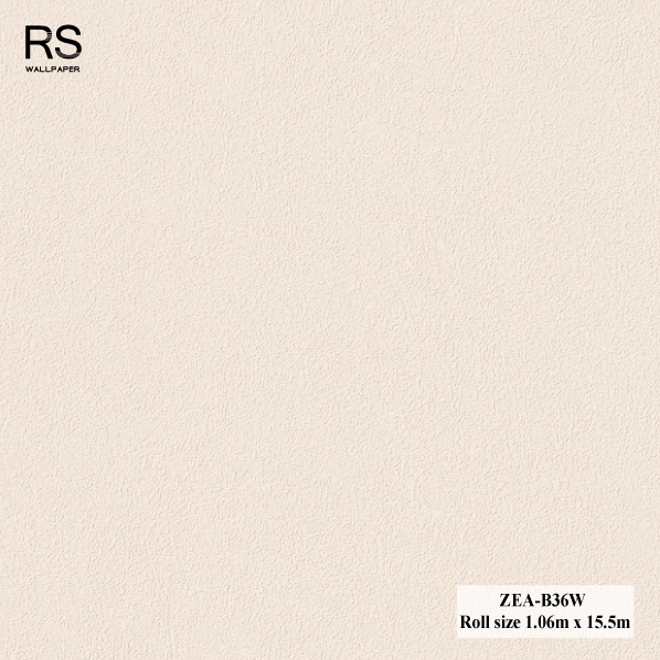 วอลเปเปอร์ พื้นสีครีม ZEA-B36W