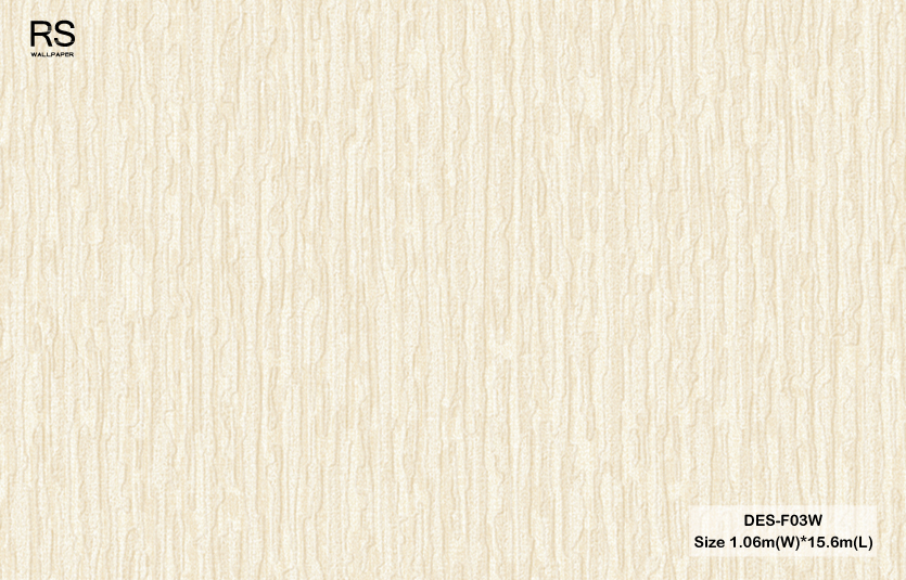 วอลเปเปอร์สีครีมอมน้ำตาล DES-F03W