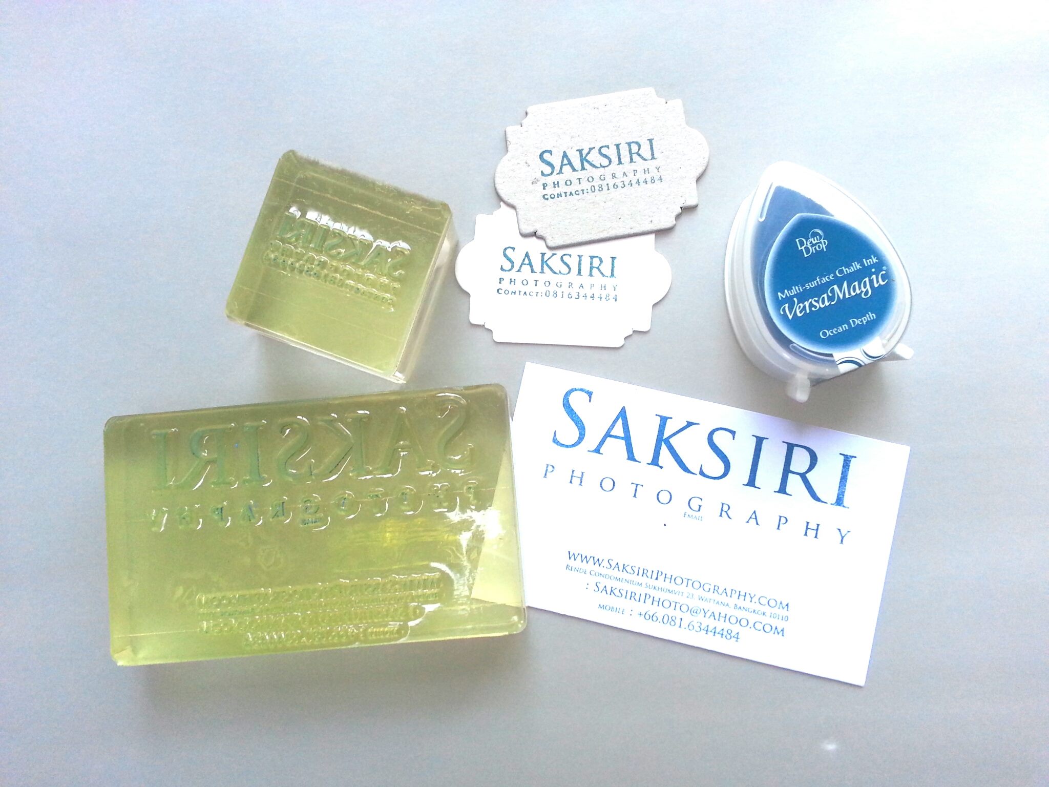 ผลงานออกแบบตรายาง ตราปั๊มใส