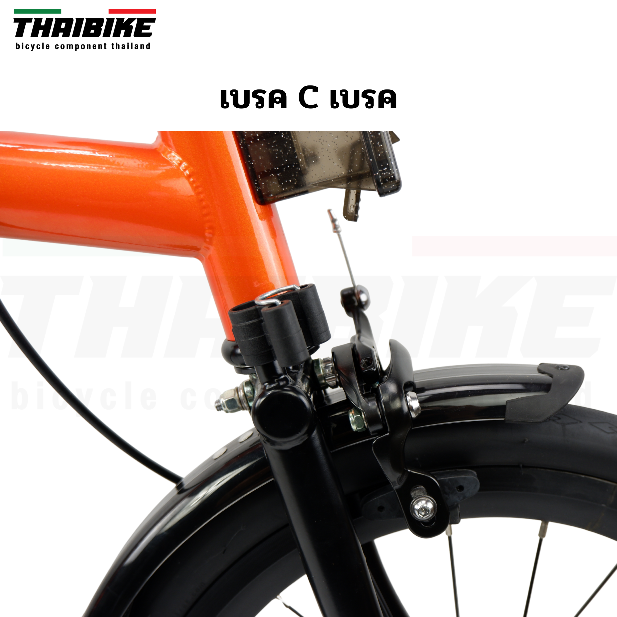 จักรยานพับ Thaibike PIKES รุ่น PAIKESSI 6 SPD เฟรมโครโมลี่