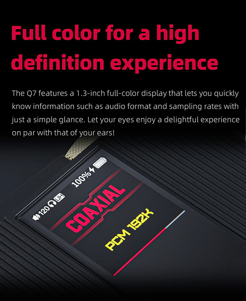 FiiO Q7 Bluetooth DAC/AMP พกพา ระดับเรือธง รองรับ Dual Hi-Res ประกันศูนย์ไทย