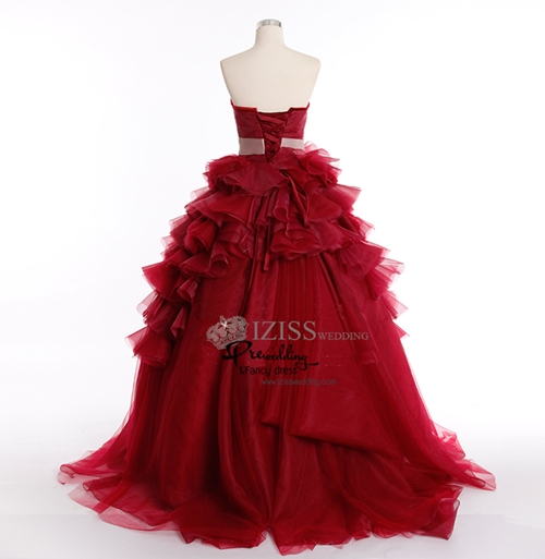 RM042Redvine **งานตัดเกรด Aพร้อมส่งสีแดงเลือดนก สีส้มโอโรส สีน้ำตาลกลีบบัว**ชุดราตรีหรูหรา ชุดแต่งงาน ชุดพรีเวดดิ้งสั่งตัดได้ค่ะ งานเกรดพรีเมี่ยม ตัดเย็บปราณีต สวมใส่สวยงามดุจเจ้าหญิง