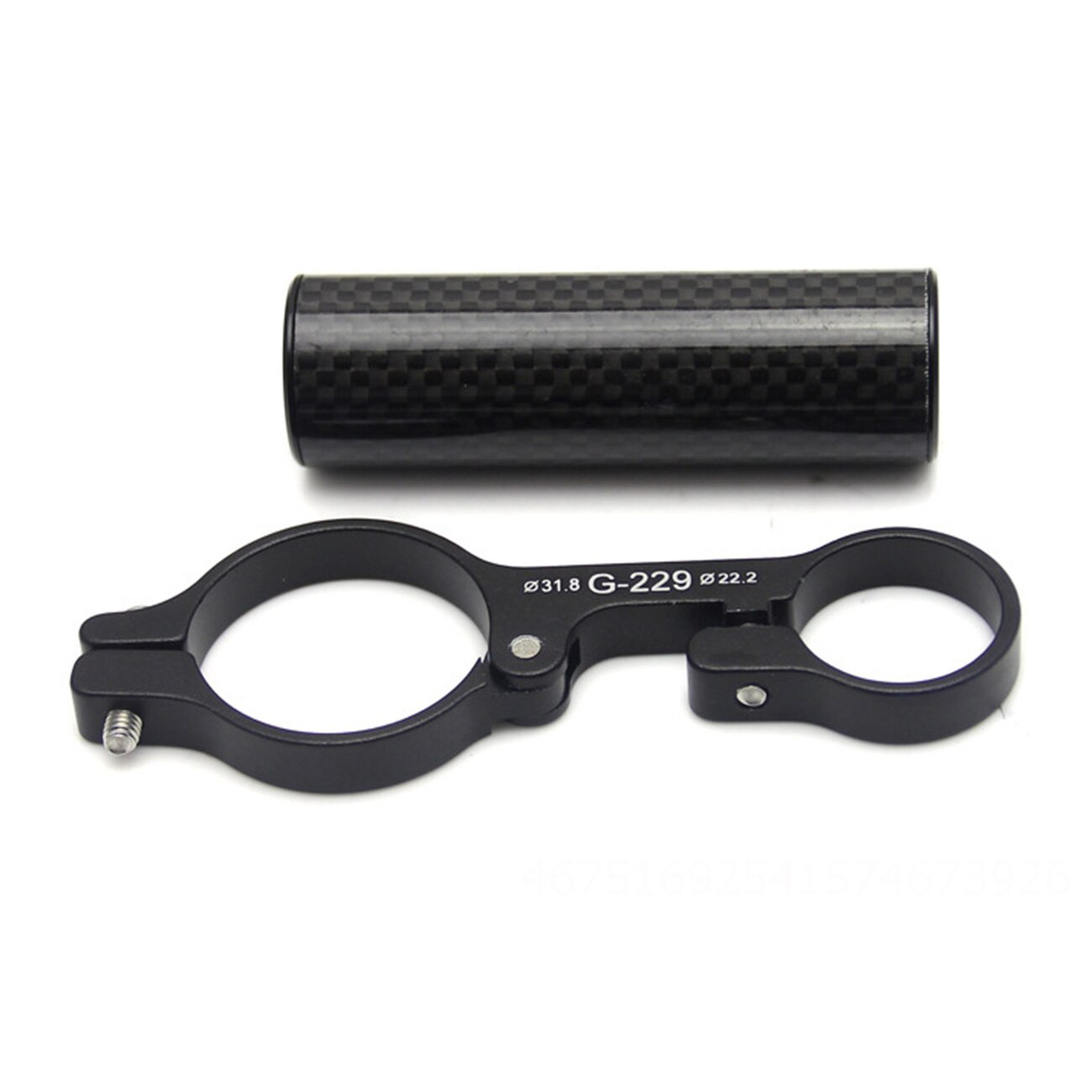 ตัวเสริมสำหรับยึดอุปกรณ์จักรยาน ตัว T GUB G-229 แบบคาร์บอน Carbon Fiber extension bracket