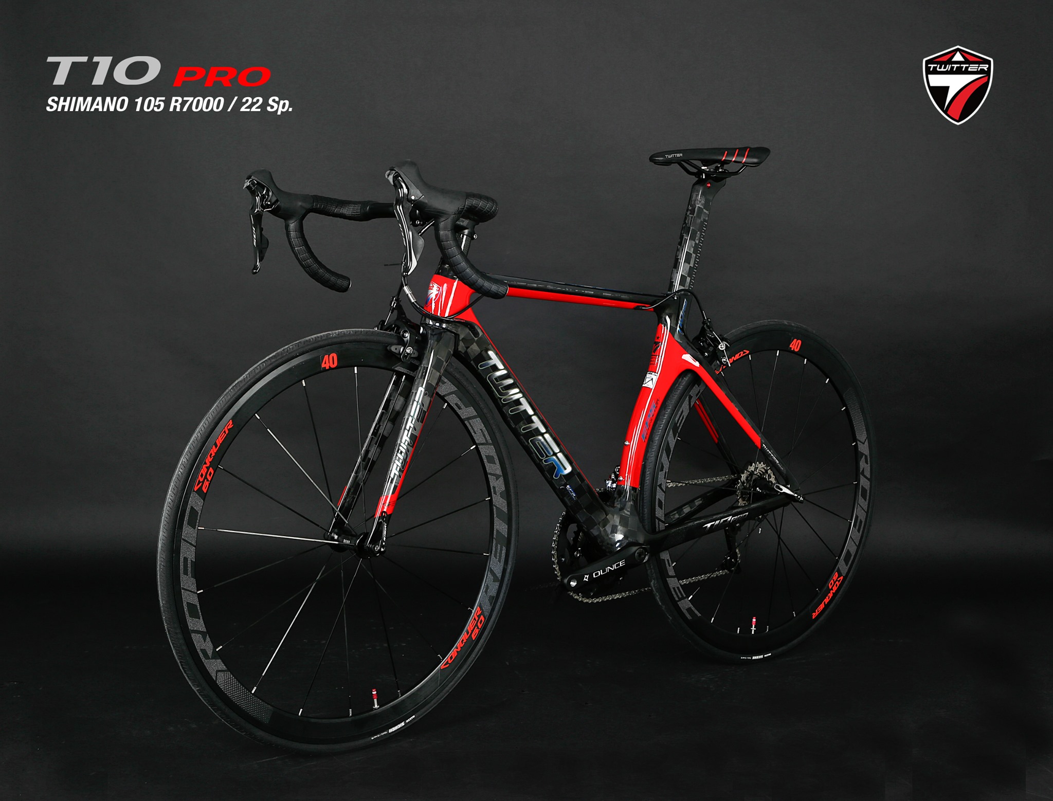 จักรยานเสือหมอบ NEW T10 Pro ทวิสเตอร์