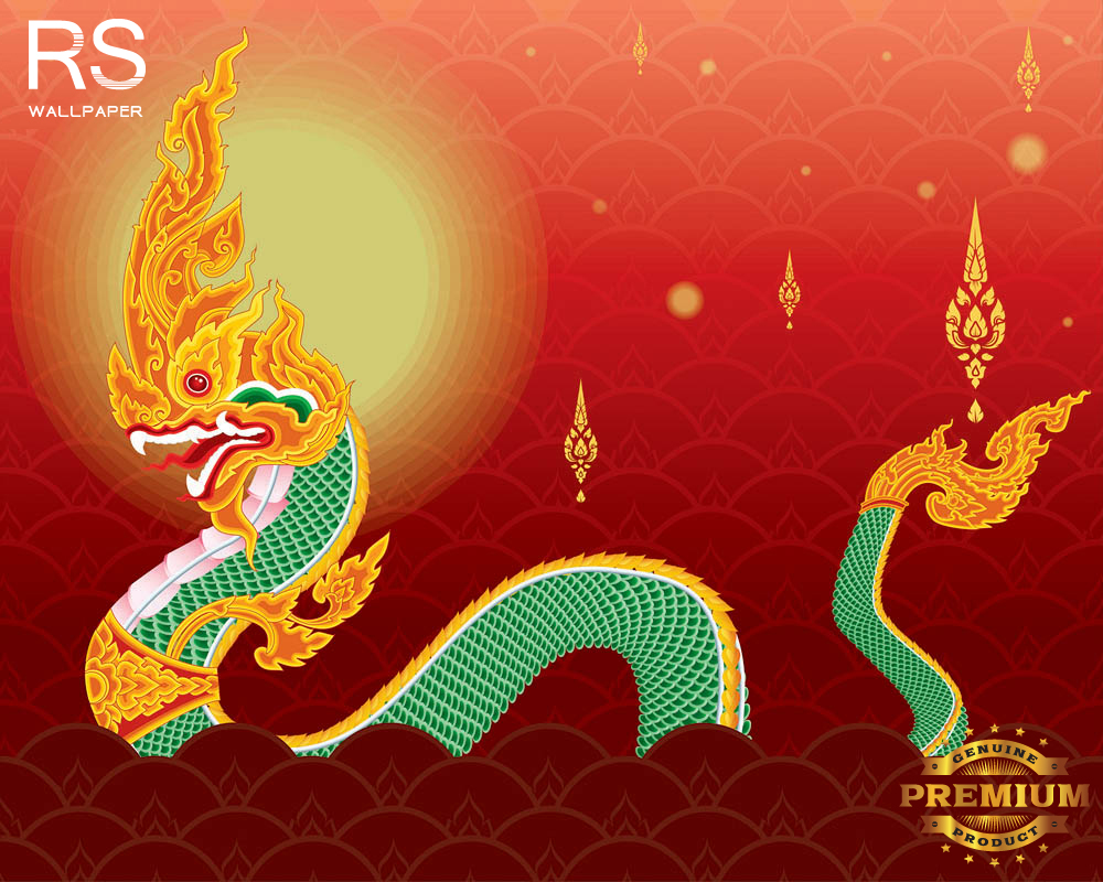 วอลเปเปอร์ ภาพพญานาค(สั่งผลิต)