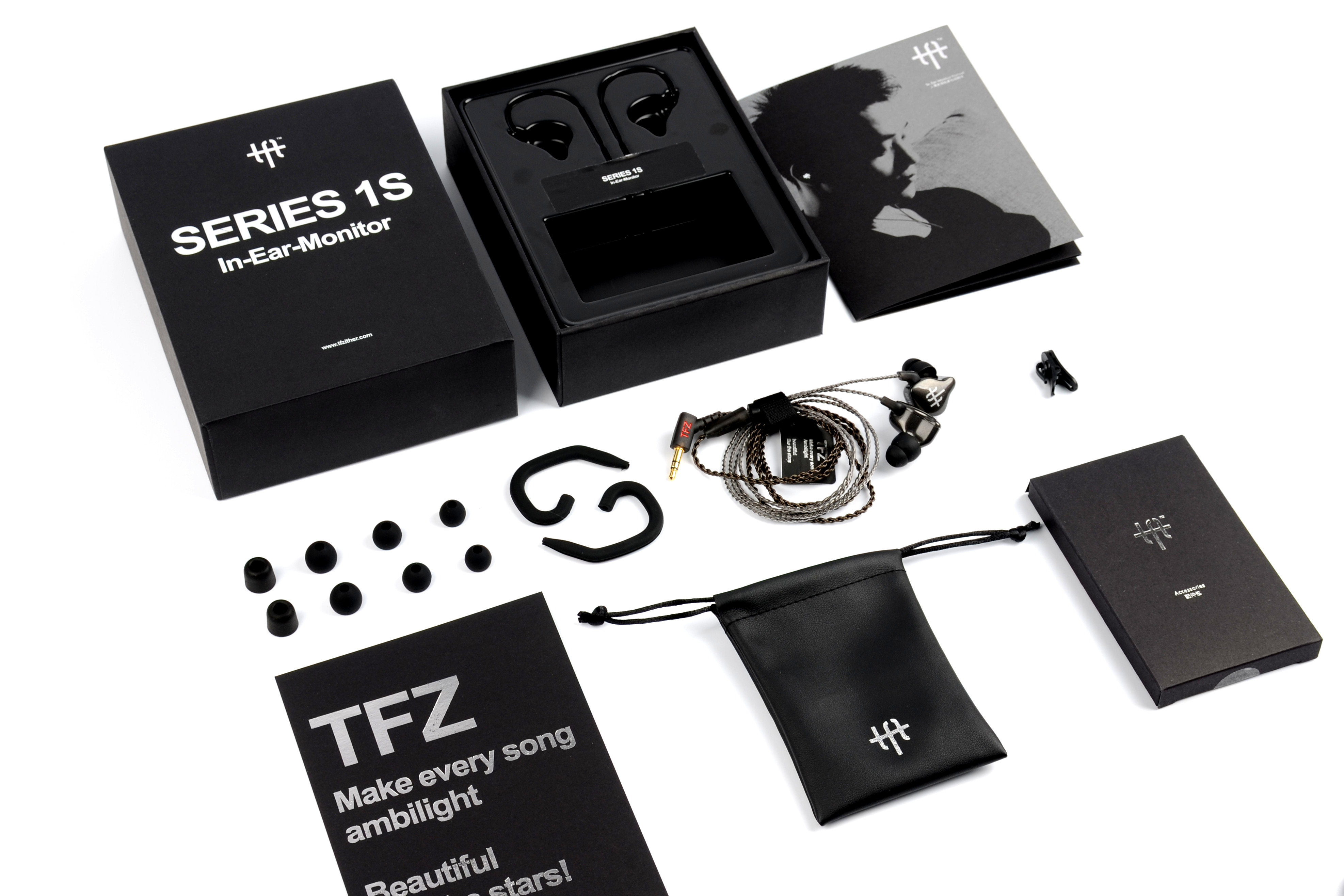 ขายหูฟัง TFZ Series 1S หูฟัง IEM รุ่นล่าสุด บอดี้ metailic สายฉนวนใสแบบใหม่ ประกัน1ปี