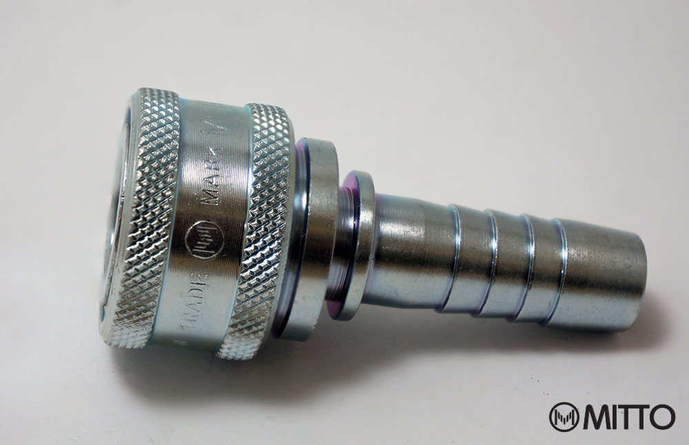 คอปเปอร์ ไฮดรอลิค สำหรับ (รถเครน) แบบ ไม่มี วาล์ว ใช้กับ สาย No. 08