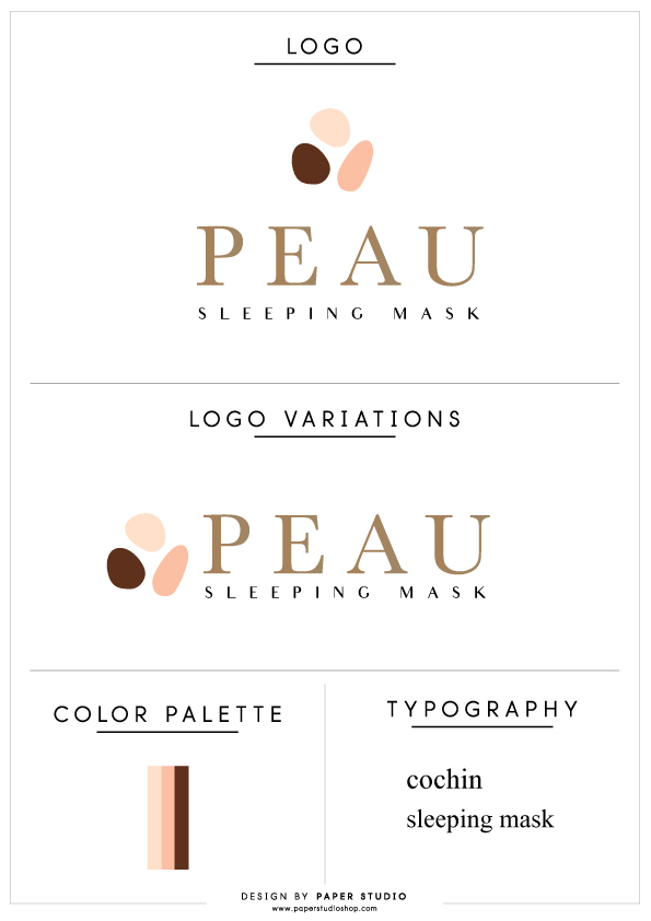 ผลงาน ออกแบบโลโก้ เครื่องสำอางค์ สถาบันเสริมความงาม เสริมสวย