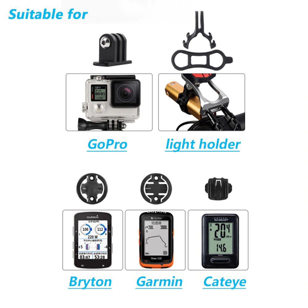 (MOUNT)ตัวยึดไมล์ไฟ ตัวโปรโมชั่น cateye garmin bryton ขายึดไมล์