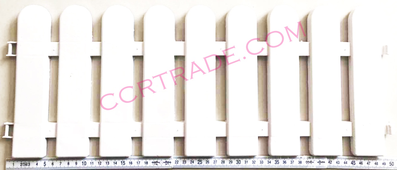 รั้วพลาสติก 9 ช่องใหญ่ 20x50 ซม.