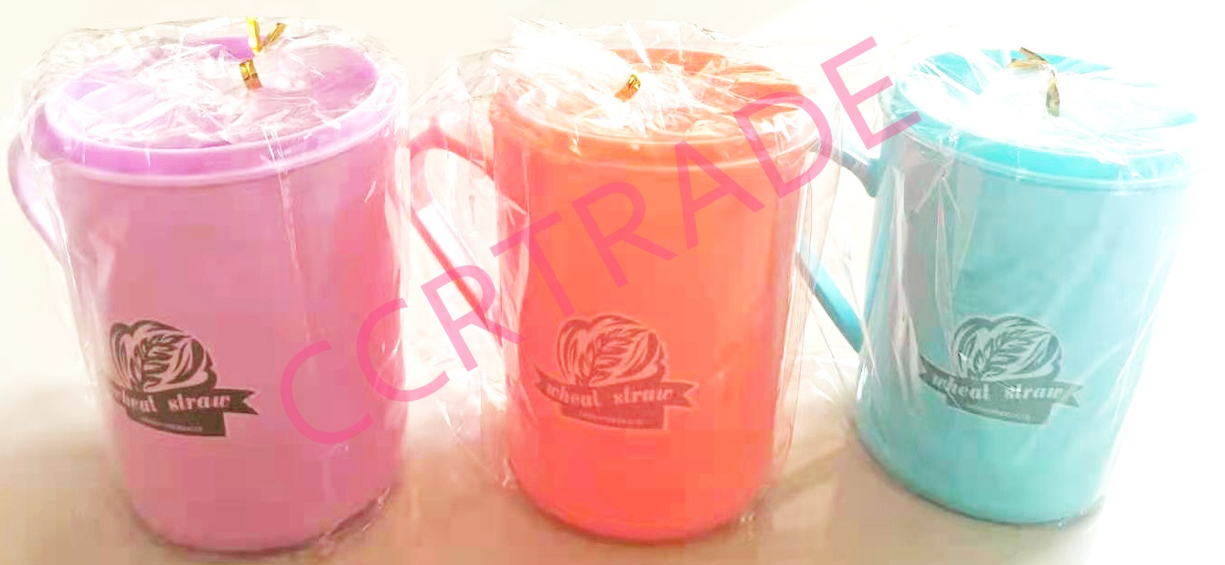 แก้วสีหวาน+ฝาปิด 8x13 ซม.
