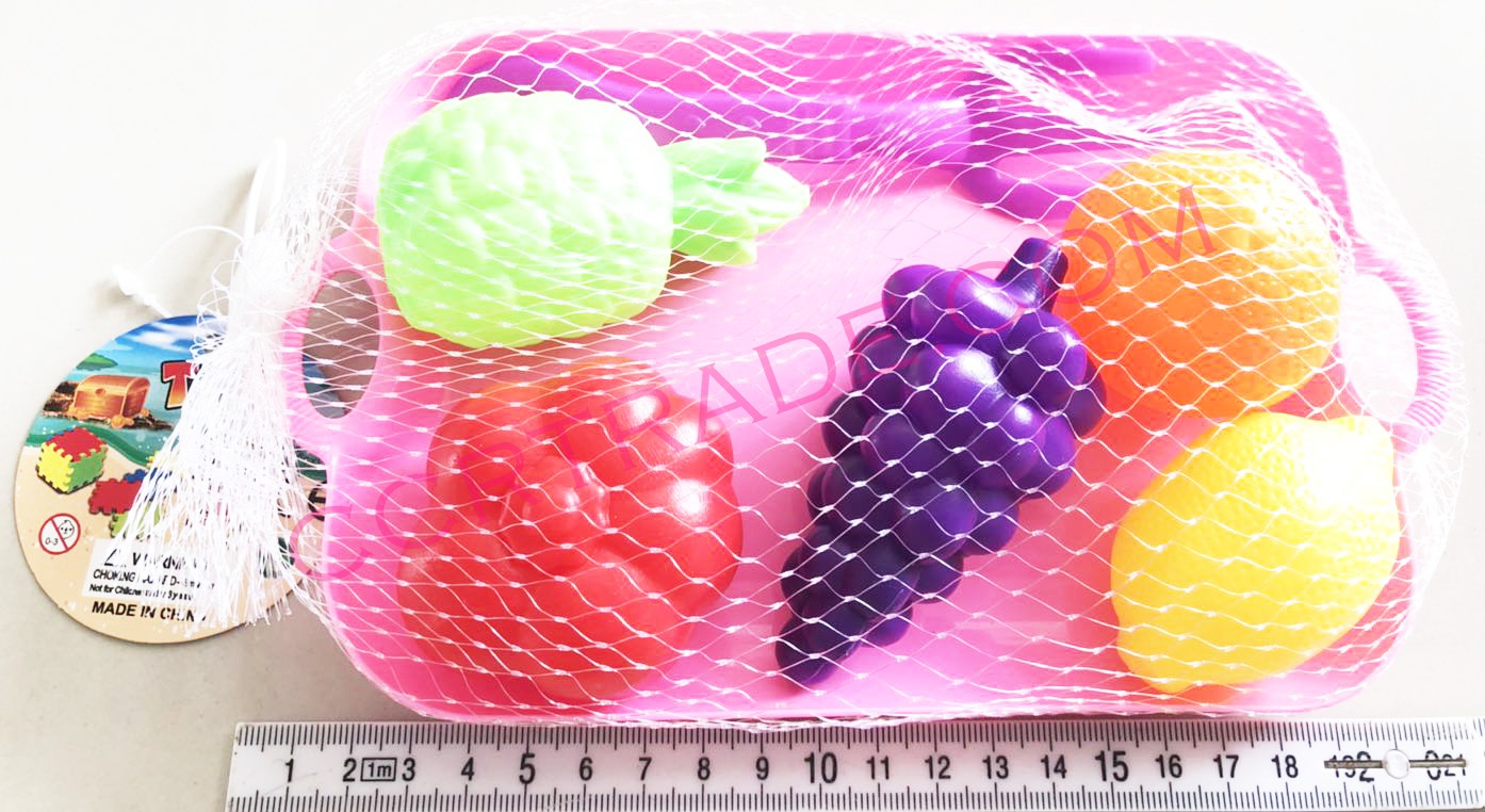 ชุดครัวถาดผลไม้ 6 ชิ้นถุงตาข่าย 20.5 ซม.