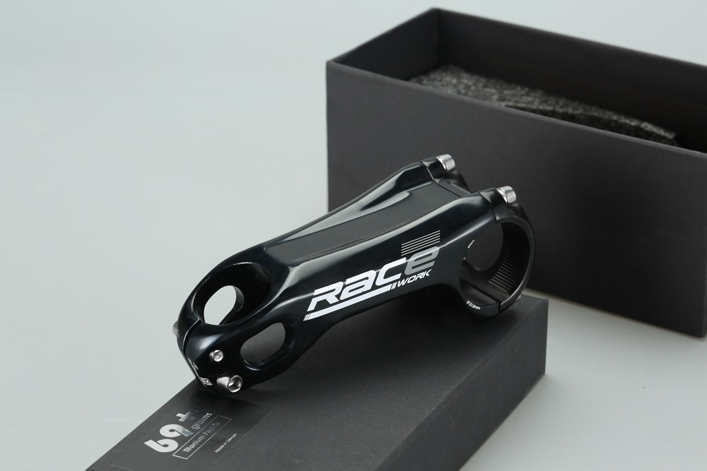 สเต็มอลูมิเนียมใส่จักรยาน เสือภูเขา เสือหมอบ ขนาด +-20 องศา RACEWORK 80 90 100mm