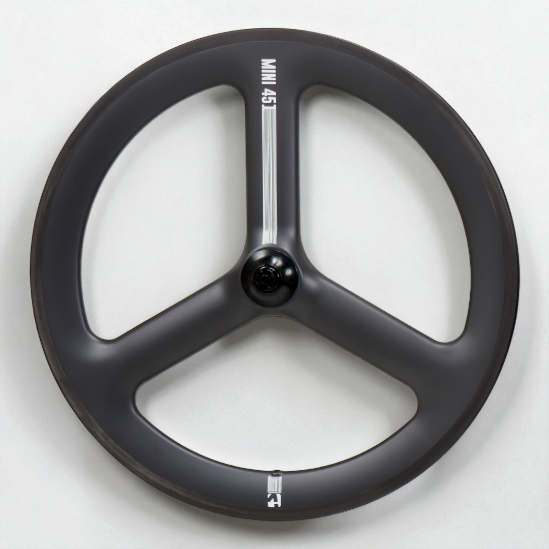 ชุดล้อ VISP DISC ทึบ + ล้อหน้า 3 Spokes | สำหรับรถ 20 นิ้ว (451) | รองรับทั้ง Disc Brake และ Rim Brake | ล้อหลังทึบ ลู่ลมสุด!