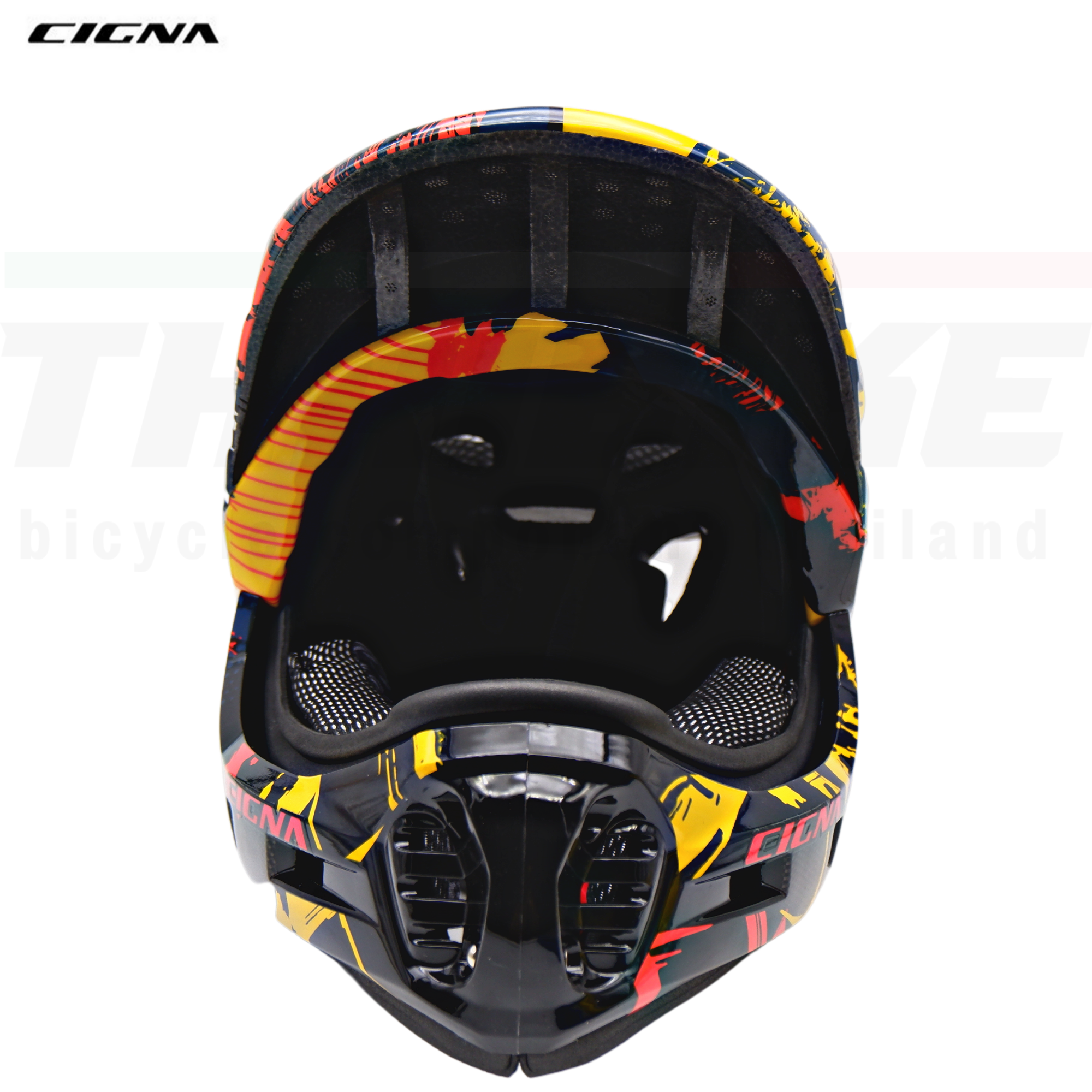 NEW MODEL หมวกเด็กแบบเต็มใบ CIGNA หมวกจักรยาน หมวกรถขาไถ หมวกเด็ก พร้อมขายึด GOPRO
